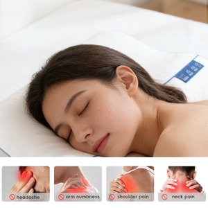 Almohada de Espuma Viscoelástica YUE RISE, con Soporte para el Cuello, para un Sueño Profundo y Reparador, Personalizable en Altura, con Opciones de Comodidad y Cero Presión - Product Image 2