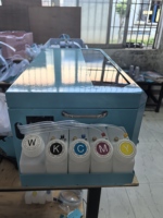 Printer DTF Kaos Manual Baru dengan Teknologi Inkjet Tinta Pigmen 30cm Maks 1-3m²/jam untuk Penggunaan Rumah dan Kantor