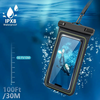 Étui flottant universel pour téléphone portable, étanche, en éponge, 7,5 pouces, pour iPhone, pour Samsung