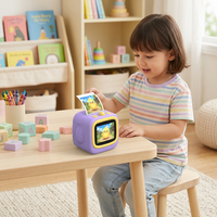 Printer AI Mini, Printer Teks ke Gambar AI, Mainan LLM untuk Anak-anak, Mainan Edukasi AI, Model Bahasa Besar AI, Sketsa Memo AI untuk Dewasa