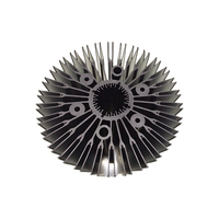 Dissipateur thermique en aluminium personnalisé en forme de tournesol pour éclairage LED High Bay, projecteur et refroidissement de puces