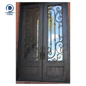 PRIMA Qualité Garantie Longue Durée de Vie Panneau de Clôture de Balcon et d'<span class=keywords><strong>Escalier</strong></span> en Fer Forgé Solide Garde-corps en Fer Forgé - Product Image 1