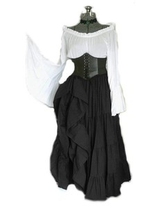 Disfraz de Mascarada <span class=keywords><strong>Reina</strong></span> Gótica Victoriana Vestido de Noche Princesa Elfa Renacentista <span class=keywords><strong>Medieval</strong></span> Lolita Fiesta Baile Retro Cosplay para Mujer - Product Image 4