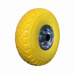 <span class=keywords><strong>Roue</strong></span> de chariot à main en PU solide 260x85 de l'usine 3.00-4 - Product Image 1