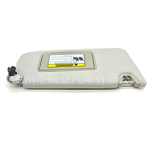 Honda Accord Sun Visor Gray Right Side 83230TA0A91ZA 83230TA0A91ZB Foldable With Mirror - Product Image 3