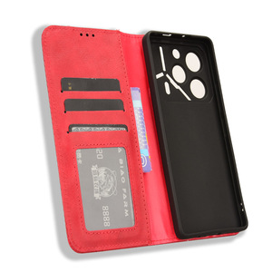 Funda de teléfono de cuero con patrón Retro con hebilla magnética para <span class=keywords><strong>infinix</strong></span> Tecno Pova 6 Pro 5G - Product Image 2