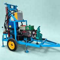 Prix des machines de forage d'eau professionnelles avec conception économique pour les services de forage commercial