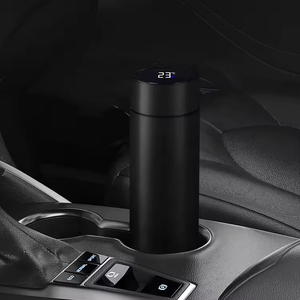 Bouteille d'eau intelligente <span class=keywords><strong>de</strong></span> 500 ml pour la gym avec affichage LED <span class=keywords><strong>de</strong></span> la température, gourde isotherme sous vide avec infuseur à thé - Product Image 2