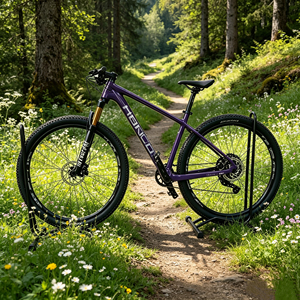 Vélo de montagne à cadre en fibre de carbone livré directement de l'usine, avec freins à disque hydrauliques, léger et élégant, doté de caractéristiques en fibre de carbone. - Product Image 4