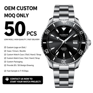 Relojes Premium Hechos a Medida, Reloj Mecánico de Buceo con Bisel de Cerámica de Lujo Clásico, Acero Inoxidable 316L de Alta Gama, Súper Luminoso - Product Image 1