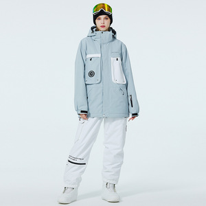 Combinaisons de ski et de snowboard pour femmes, hommes et unisexes, hiver, extérieur, respirantes, imperméables, coupe-vent, durables, chaudes, épaisses, nouveau style - Product Image 4