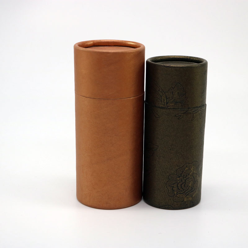 Cardboard Cylinder Packaging Fancy Cylindrical Box Color Printing Round Cardboard Cylinder Packaging Box