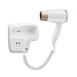 Portable Hands <strong>Free</strong> Hotel Electric Ionic Wall Mounted Equator Hairdryer Wall-mounted Styling Tool Hair <strong>Dryer</strong> Organizer Holder - Product Image 2