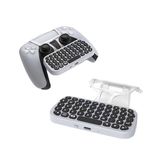 DOBE <span class=keywords><strong>2023</strong></span> Mise à niveau Claviers sans fil Chatpad Compatible avec pour manette <span class=keywords><strong>PS5</strong></span>-Accessoires de jeu - Product Image 1