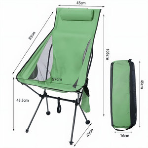 <span class=keywords><strong>Silla</strong></span> Plegable Ligera de Aluminio para Exteriores, Ideal para Campamentos, Picnics, Senderismo, Pesca y <span class=keywords><strong>Playa</strong></span>, con Logotipo Personalizado - Product Image 2