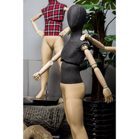 MOK Mannequin de couturière flexible grandeur nature pour enfant Mannequin poupée enfants Mannequins complets en fibre de verre