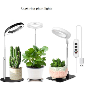 Luces de planta telescópicas de anillo de Ángel de espectro completo de 5W de alta calidad <span class=keywords><strong>para</strong></span> <span class=keywords><strong>cactus</strong></span>, microgreens y uso en invernaderos pequeños - Product Image 2