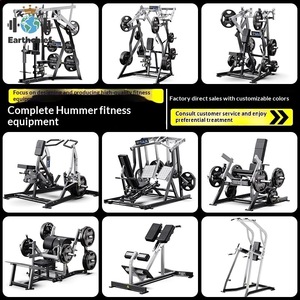 Équipement de fitness Hummer : Appareil de musculation professionnel pour la poitrine (<span class=keywords><strong>presse</strong></span>), les dorsaux (high/low pull), les squats et l'entraînement des jambes – Série Acier 900 Complète - Product Image 5