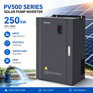 PV500 250KW <strong>Solar</strong> <strong>Pump</strong> Inverter AC/DC Input 3 Phase 380V <strong>Solar</strong> VFD MPPT High Efficiency for <strong>Solar</strong> Pumping System - Product Image 1