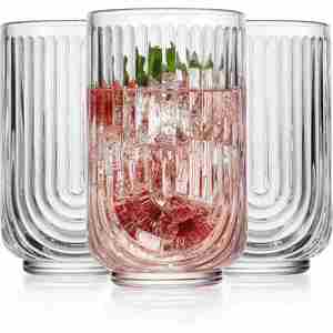 Taza de Café Clásica de Vidrio Transparente STAR-HOME de 350 ml y 420 ml, Libre de BPA, Apta para Alimentos, Apta para Microondas y Lavavajillas, Taza de Café y Té de Venta Caliente - Product Image 1
