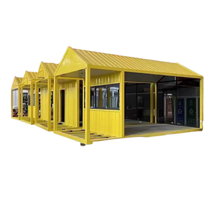 แผงเหล็กลูกฟูกเคลื่อนย้ายได้แผงคอนเทนเนอร์แบบบูรณาการบ้านเคลื่อนที่ได้ - Product Image 1