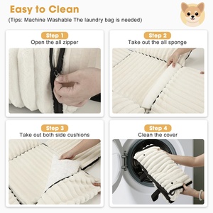Siège <span class=keywords><strong>de</strong></span> <span class=keywords><strong>voiture</strong></span> multifonctionnel pour chiens <span class=keywords><strong>de</strong></span> petite et moyenne taille, transporteur pour <span class=keywords><strong>chien</strong></span> pour <span class=keywords><strong>voiture</strong></span> avec housse amovible et lavable, siège rehausseur pour animaux <span class=keywords><strong>de</strong></span> compagnie - Product Image 5