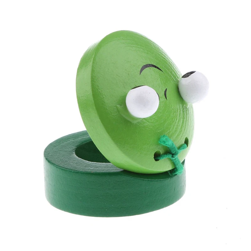 Обучающий инструмент, деревянный кастет на палец с милыми животными, игрушка для раннего развития, деревянный Хлопушка, музыкальный инструмент, игрушка