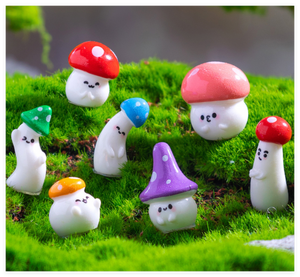 Micro ornamento decorativo paesaggio zen accessori <span class=keywords><strong>da</strong></span> <span class=keywords><strong>giardino</strong></span> mini fiori giardini fata alghe piante succulente cactus frutta fungo - Product Image 3