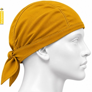 Gorro Quirúrgico SAMAVIA de Nailon Color Mostaza con Lazos Ajustables, Gorro Médico Informal para Uniformes de Salud y Accesorios - Product Image 3