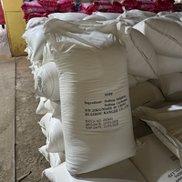 Dernière production en vrac de sacs tissés de 25 kg, couleur blanche, poudre de lessive écologique au citron pour détachant