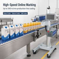 Marqueur laser CO2 industriel Galvo pour le marquage de codes QR, de dates et de lots sur emballages non métalliques