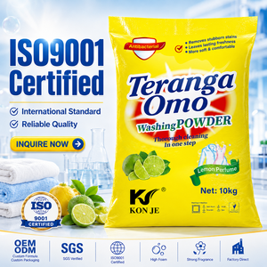 Detergente en Polvo para Lavandería Doméstica, 10 kg, con Alta Espuma y Aroma Intenso, Muestras Gratis al por Mayor - Product Image 5