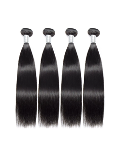 Vendeurs de paquets de cheveux indiens bruts naturels, vente <span class=keywords><strong>en</strong></span> gros de paquets de cheveux humains vierges alignés sur les cuticules armure, extension de cheveux humains bon marché - Product Image 4