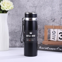Botol Air Dinding Ganda Stainless Steel 316 - Hadiah Bisnis Termos Cangkir Panas Dingin untuk Air Panas, Flask Vakum Ramah Lingkungan
