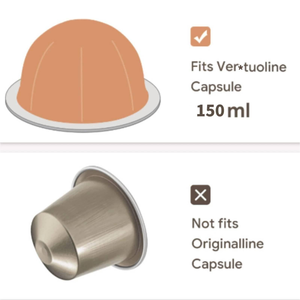 Capsules de café en aluminium de qualité alimentaire recyclables de haute qualité, capsules de café Vertuo Line, 58 ml pour le café - Product Image 2