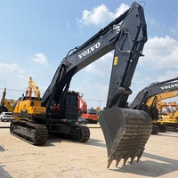 Excavator Crawler Bekas Volvo EC480 EC480D 48 Ton Model 2024 Original dengan Mesin PLC dan Bucket, Dijual