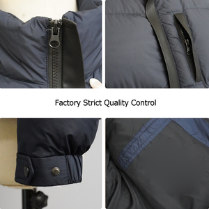 Veste matelassée unisexe imperméable et respirante, imprimée, décontractée, tendance, pour l'automne, avec coutures invisibles et doublure en toile - Product Image 2