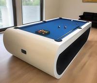 Designer de luxe moderne 9 boules de qualité commerciale Snooker & Billard Table Prix de sortie d'usine en Chine