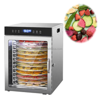 Nieuwste Fruit Dehydrator Groente Fruit Dehydrator Machine Commerciële Fruit Vlees Droger Dehydrator Machine Apparatuur