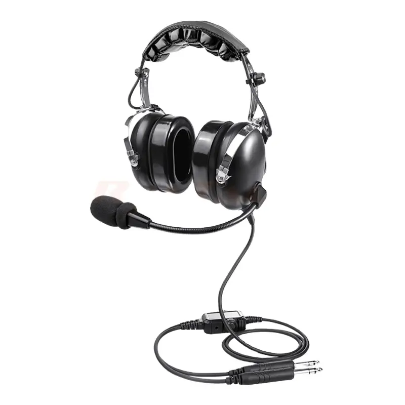 Aviation Headset Compared With David Clark Noise Reduction Headset Active Noise Cancelling Pilot Headset