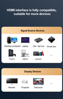 Câble HDMI 2.1 A374 8K 60Hz prenant en charge 4K 120Hz Dynamic HDR EARC 48 Gbps, compatible avec PS5, Xbox, moniteur 8K, GPU haut de gamme