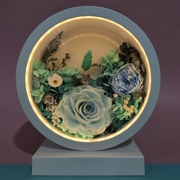 Groothandel handgemaakte eeuwigdurende geconserveerde bloemenlamp in cadeauverpakking voor terug naar school, afstuderen, Thanksgiving & Kerstmis