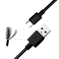 Câble de charge et de synchronisation USB Type-C pour téléphone portable, prix d'usine