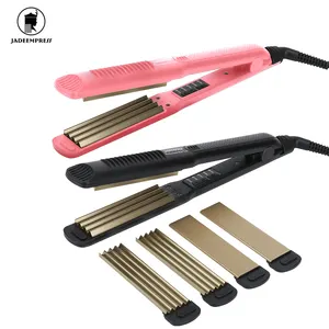 Fashion Design Best Styling Tool Hair Crimper And Straightener, Hot Sell Hair Perm Machine Hair Crimper And Flat Iron
