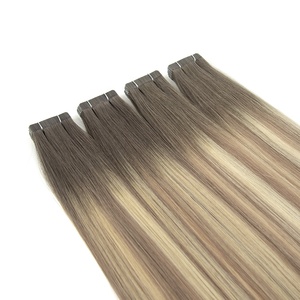 Extensions de cheveux à bandes adhésives Yuanzhen en gros, double épaisseur, Remy, 100 % cheveux humains - Product Image 6