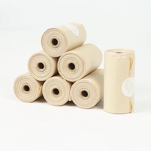 Custom Logo Printed Biodegradable <b>Compostable</b> Poop Dog <b>Bag</b> Portable Eco Friendly Doggie Poop <b>Bags</b> - Product Image 1