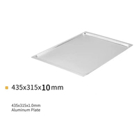 Plateau en aluminium antiadhésif, plaque de cuisson commerciale pour pain, gâteaux, biscuits, plateau de four, plateau de présentation pour boulangerie