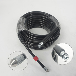Manguera de Alta Presión Krcher para Limpieza de Drenajes con <span class=keywords><strong>Boquilla</strong></span> de Acero Inoxidable, 2.26 kg, para Lavadora de Alta Presión - Product Image 1