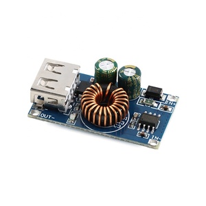 Módulo reductor de CC USB 12V 24V a QC2.0 QC3.0 Placa de carga de teléfono móvil de carga rápida para <span class=keywords><strong>Apple</strong></span> Huawei FCP <span class=keywords><strong>Cargador</strong></span> rápido - Product Image 1