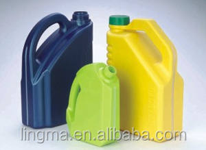 Lingma เครื่องเป่าขวดน้ำมันแบบเป่าลมเครื่องเป่าขึ้นรูปกระป๋องพลาสติกสีเหลืองสีเทา4L งานตามสั่งประหยัดพลังงานติดตั้งฟรี - Product Image 4